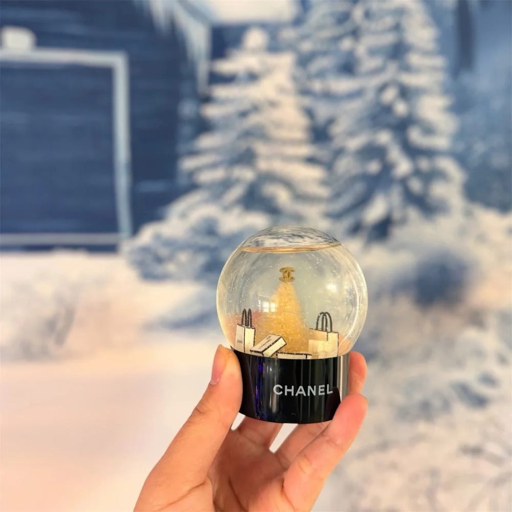 CHANEL Snow Globe with Gold and Silver Accents - Picture 3 of 5